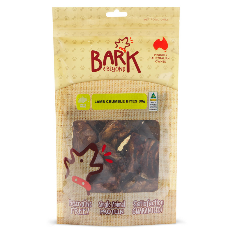 Bark & Beyond Lamb Crumble Dog Treats