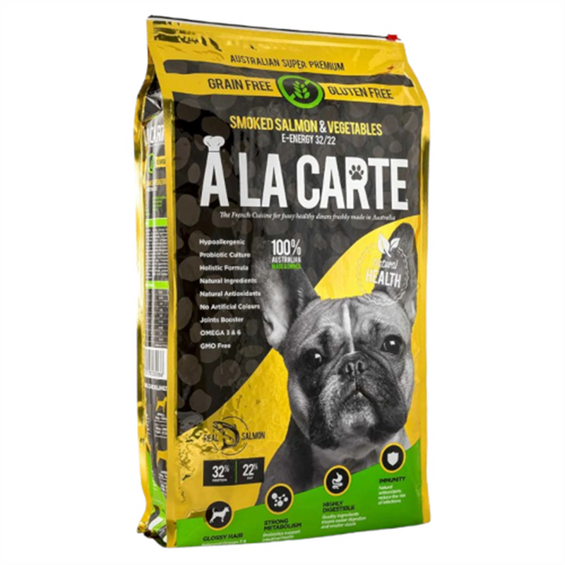 A La Carte Grain Free Smoked Salmon E-Energy Dog Food