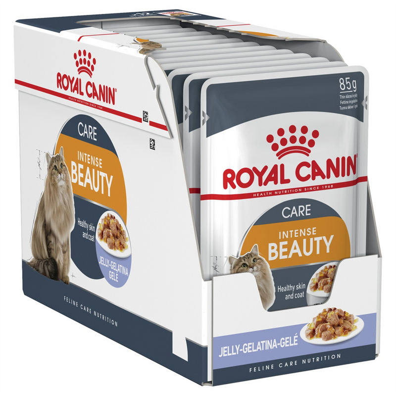 Royal Canin Intense Beauty in Jelly Cat Food 85g