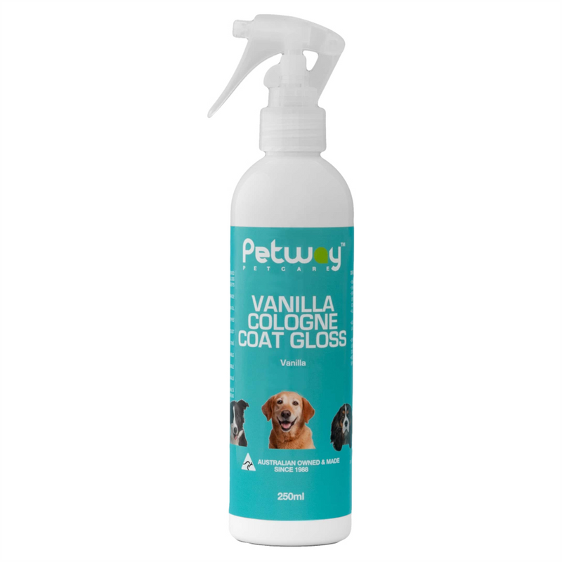 Petway Vanilla Cologne Coat Gloss for Dogs