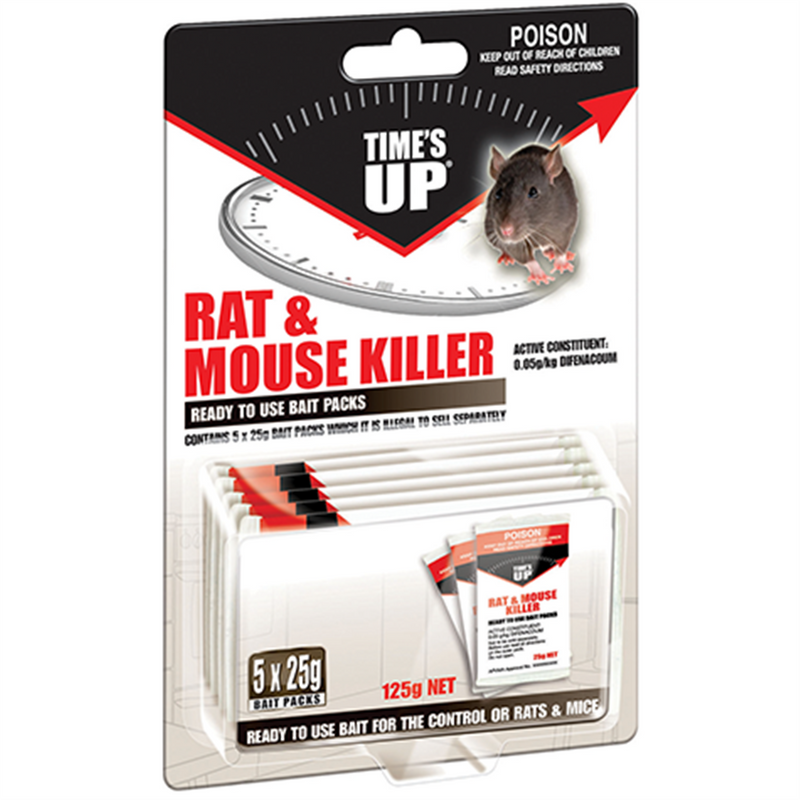 Brunnings Times Up Rat And Mouse Killer