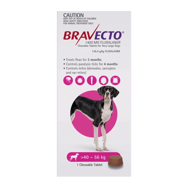 Bravecto Chew for Dogs 40 - 56kg