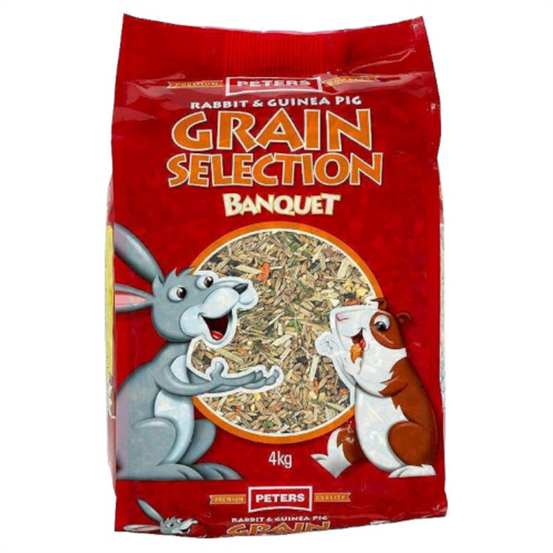 Peters Grain Selection Banquet Rabbit & Guinea Pig Food 4kg