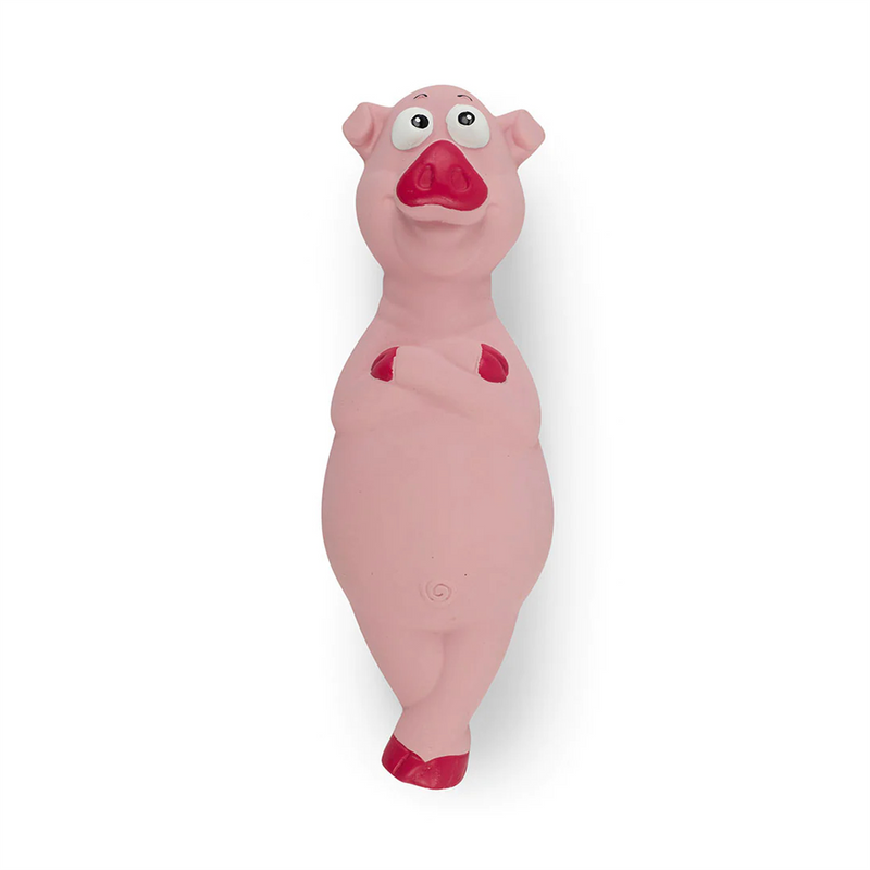Kazoo Poised Pig Dog Toy Medium