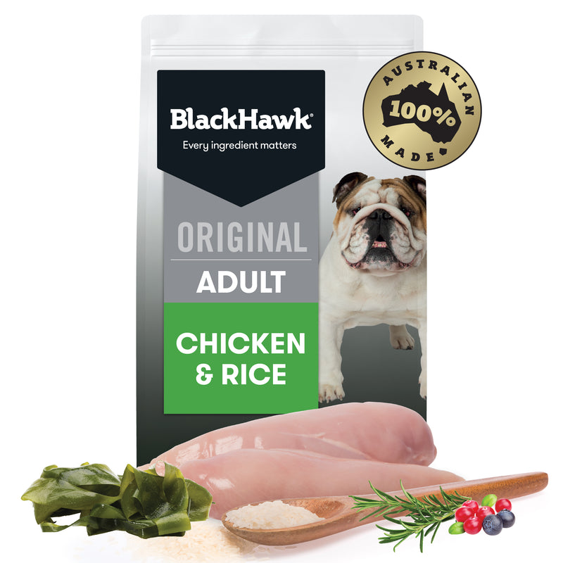 Black Hawk Chicken & Rice Dog Food
