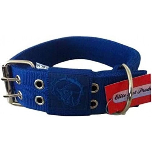 Gruff Super Dog Collar Blue