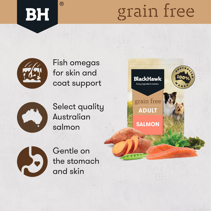 Black Hawk Grain Free Salmon Dog Food