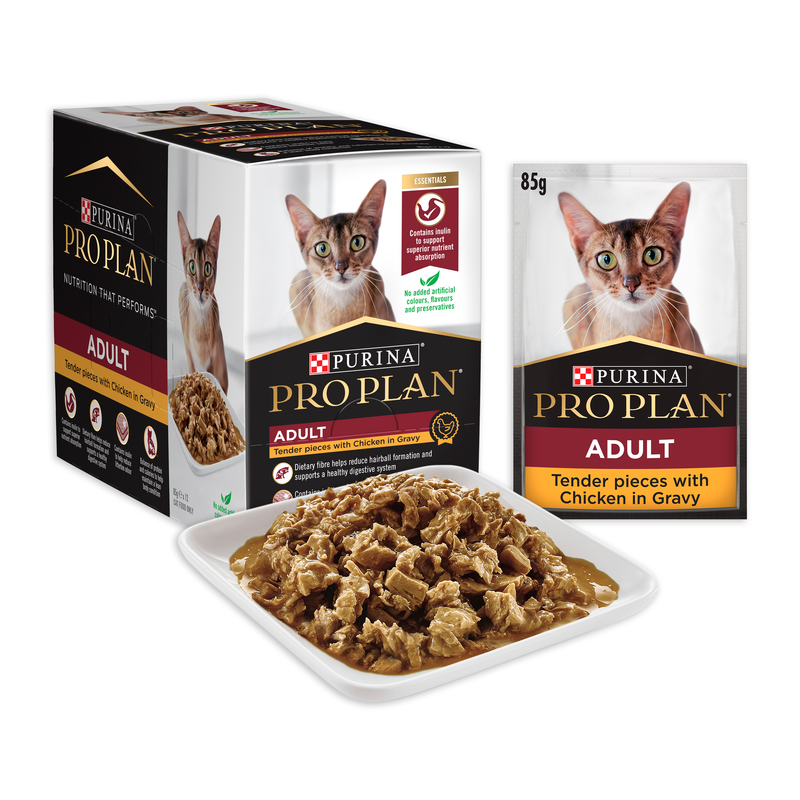 Pro Plan Chicken in Gravy Cat Food 85g