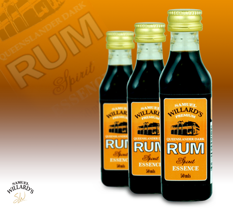 Samuel Willard's Premium Queenslander Dark Rum Spirit Essence 50ml