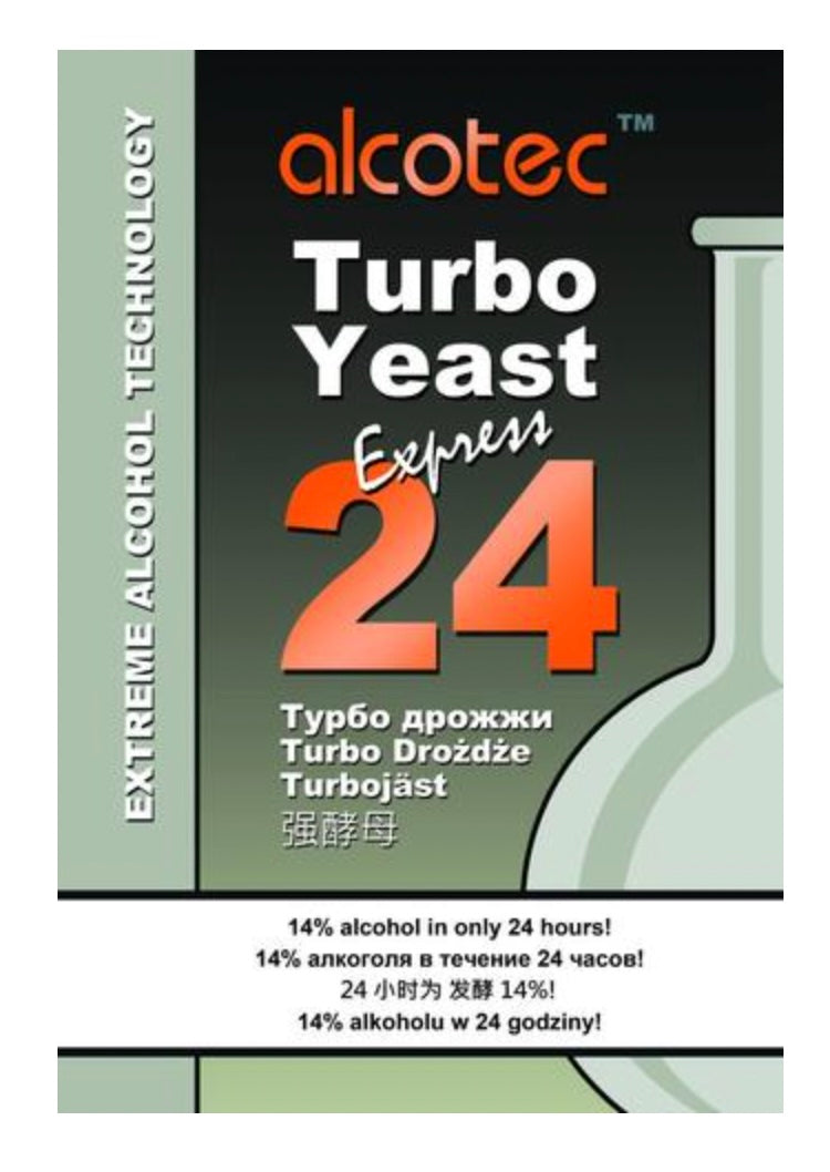 Alcotec Turbo Yeast Express 24
