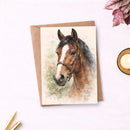 Watercolour Horse Greeting Card with Envelope - Raymonds Warehouse