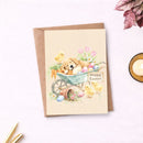 Cute Easter Puppy Card with Envelope - Raymonds Warehouse