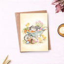 Cute Easter Kitten Greeting Card with Envelope - Raymonds Warehouse