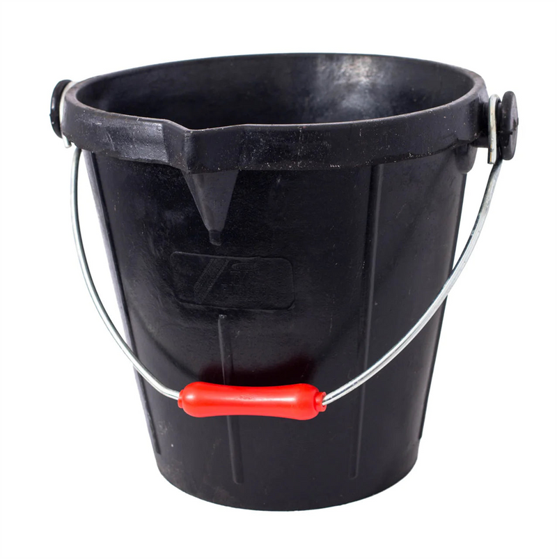 Red Gorilla Tyre Rubber Super Feed Bucket 14L