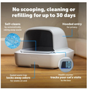 ScoopFree Crystal Pro Self-Cleaning Litter Box