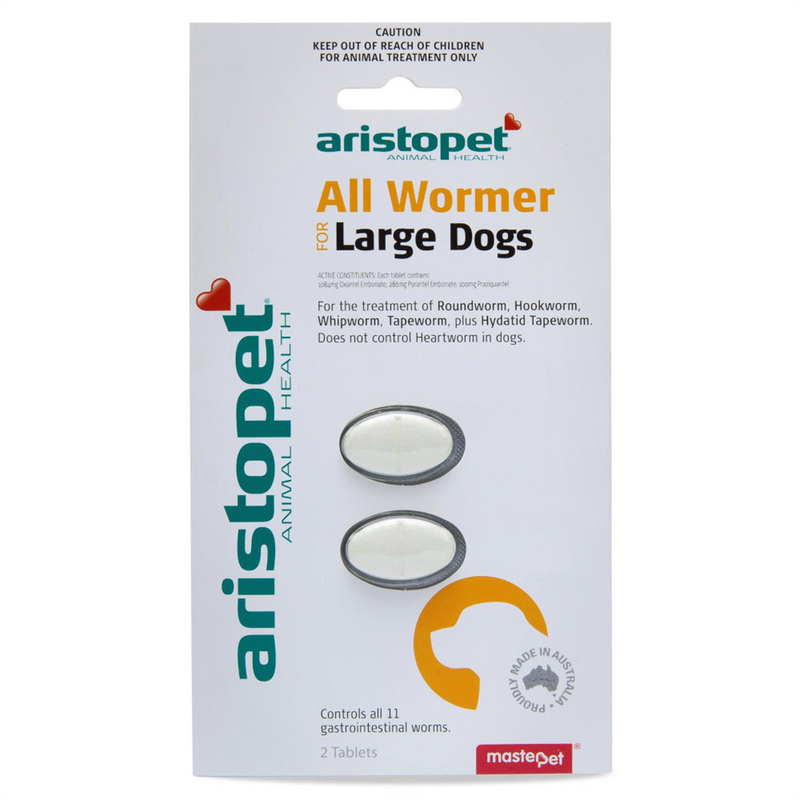 Aristopet Allwormer Tablets for Large Dogs