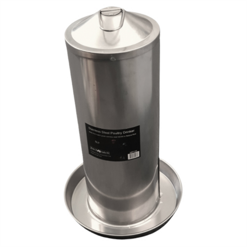 Elite Stainless Steel Poultry Drinker