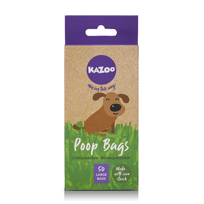 Kazoo Eco-Friendly Compostable Biodegradable Poop Bags