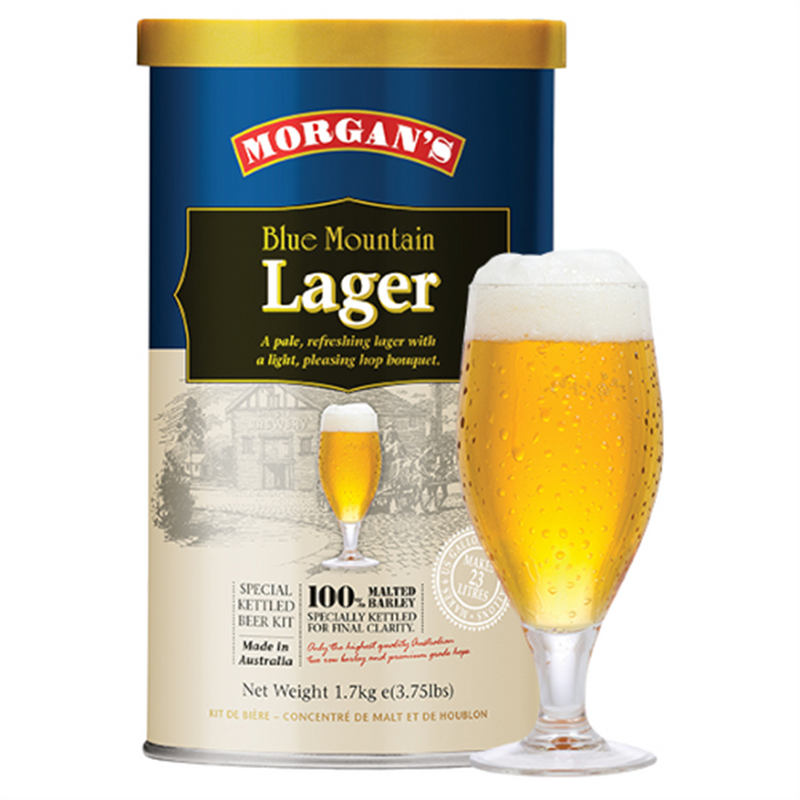 Morgan's Premium Blue Mountain Lager Beer Kit 1.7kg