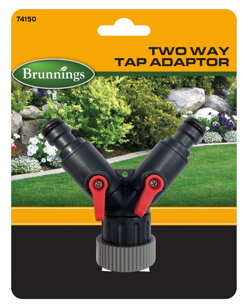 Brunnings Two Way Tap Adaptor