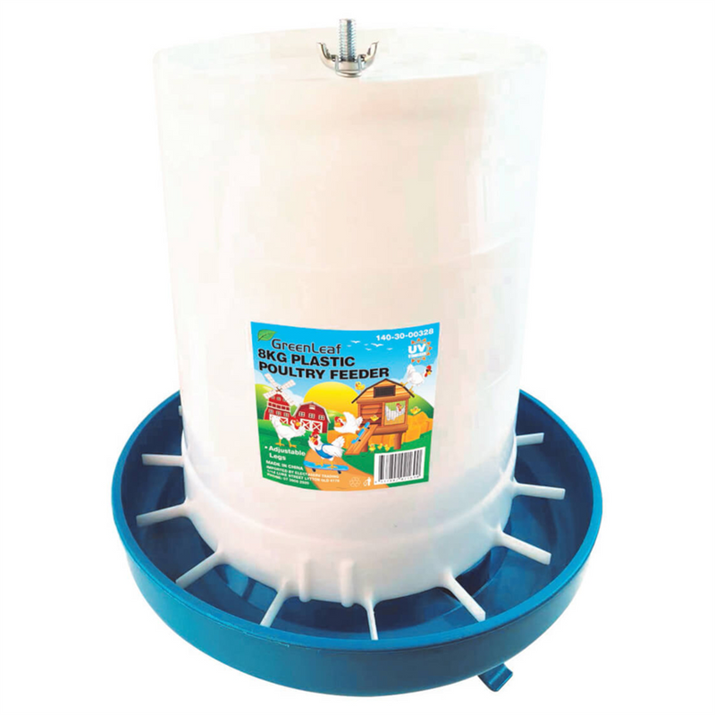 GreenLeaf Plastic Poultry Feeder