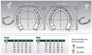 Advantage Front Quarter-Clip Horseshoes - Raymonds Warehouse