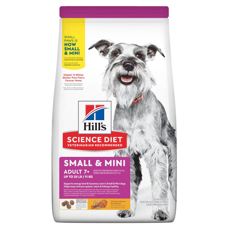 Hill's 7+ Small & Mini Dog Food 1.5kg