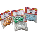 Elite Plastic Poultry Leg Rings - Spiral 10pk