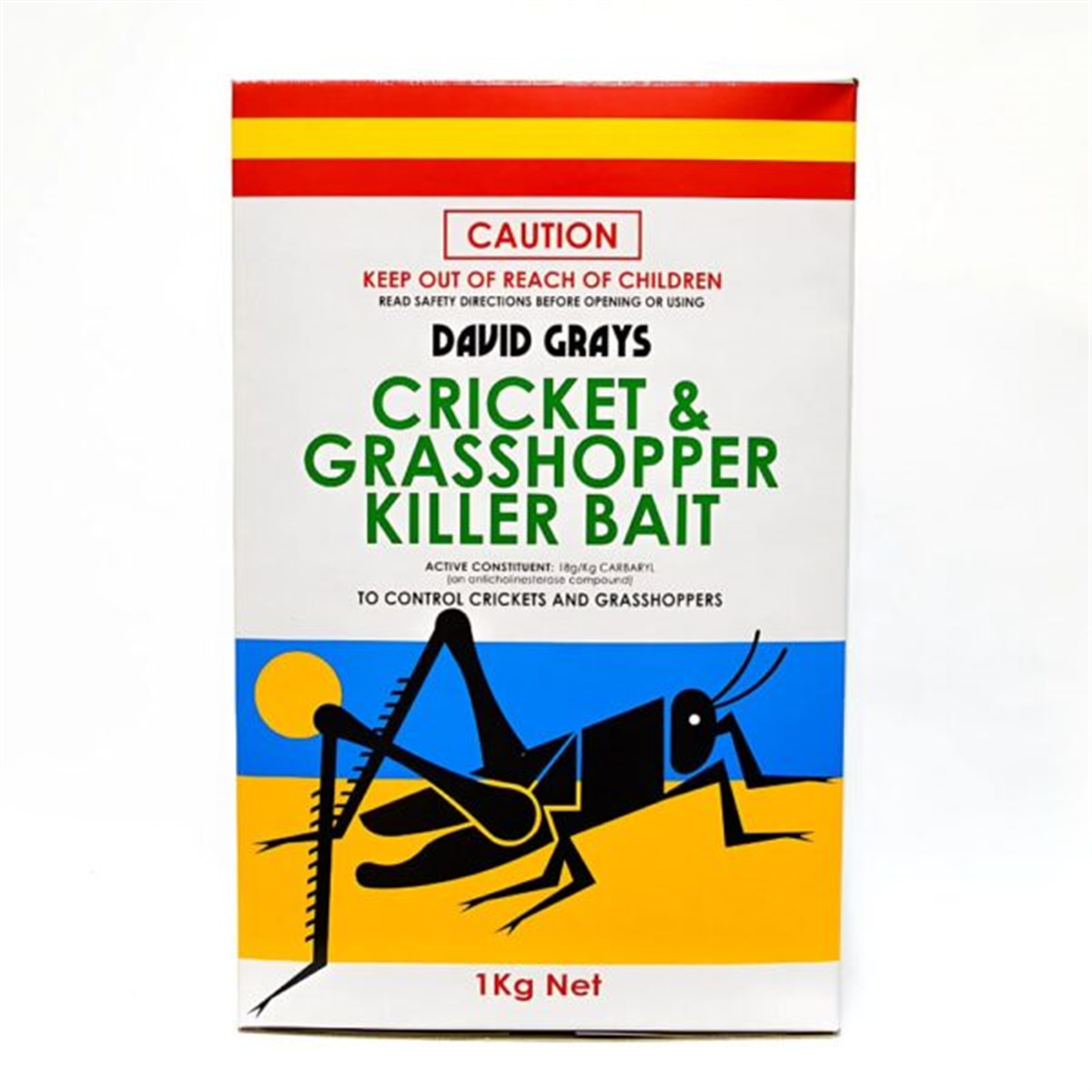 David Grays Cricket & Grasshopper Killer Bait 1kg | Raymonds Warehouse