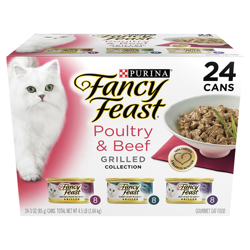 Fancy Feast Poultry & Beef Grilled Cat Food 85g