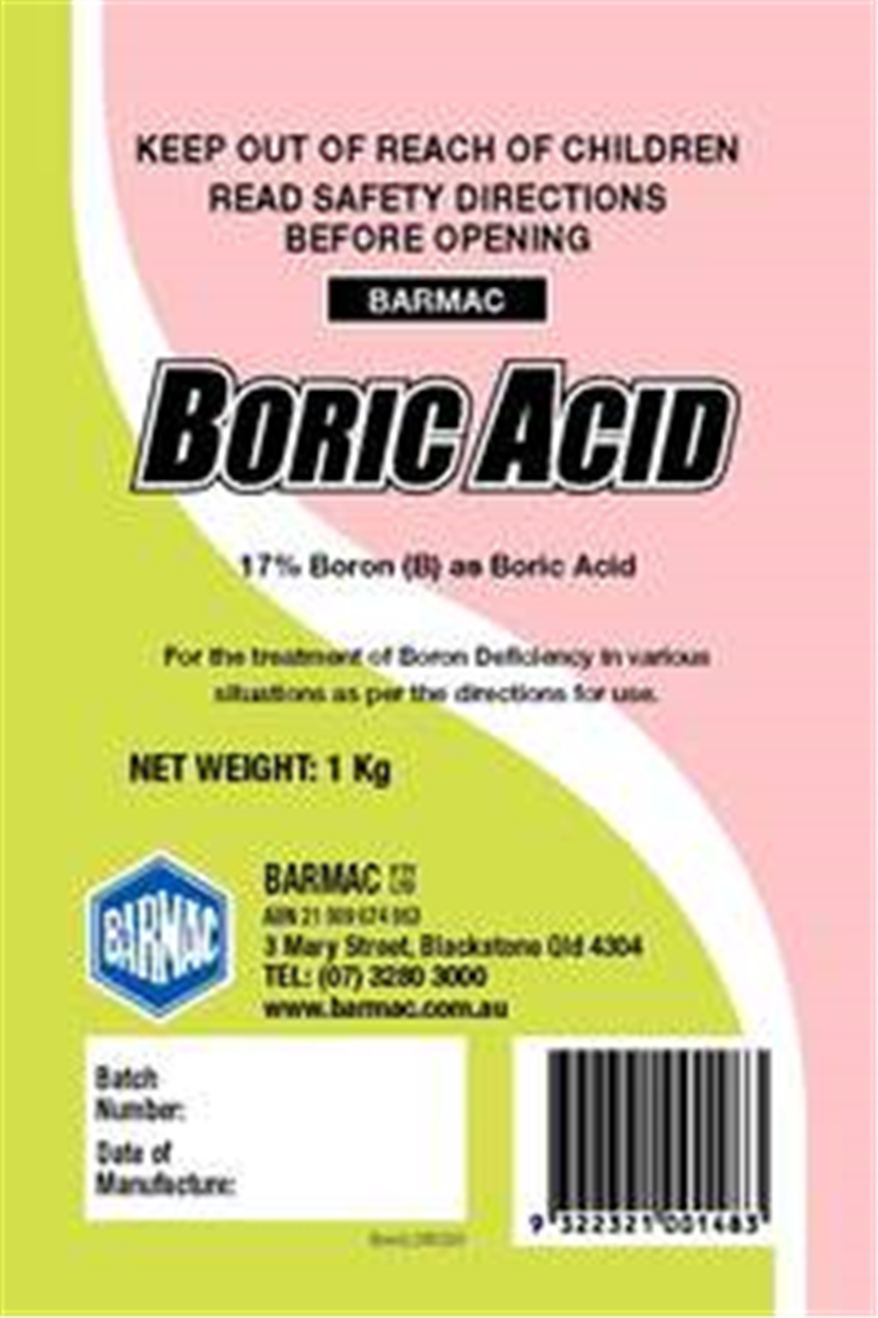 Barmac Boric Acid 1kg