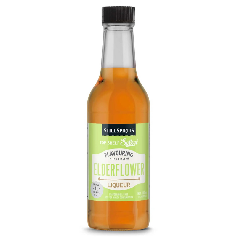 Still Spirits Top Shelf Select Elderflower Liqueur Flavouring 330ml