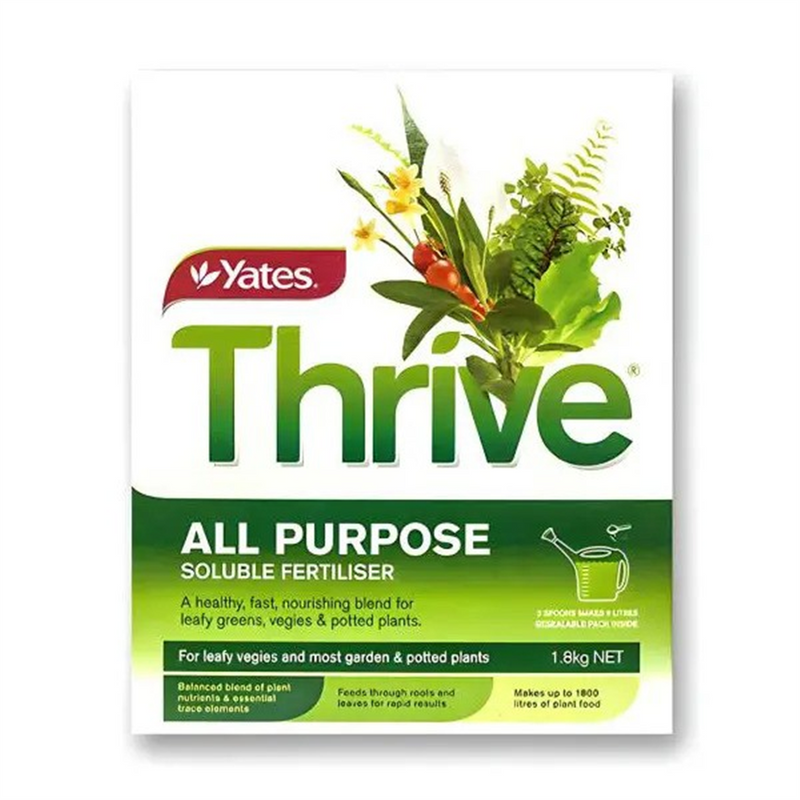 Yates Thrive All Purpose Soluble Plant Food 1.8kg