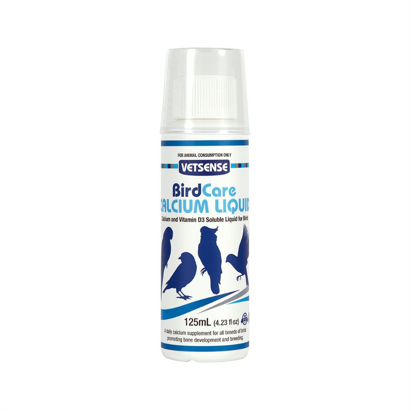 Vetsense Birdcare Calcium Liquid 125ml