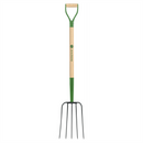 John Deere Manure Fork 5 Tyne Ash Wooden Handle - Raymonds Warehouse