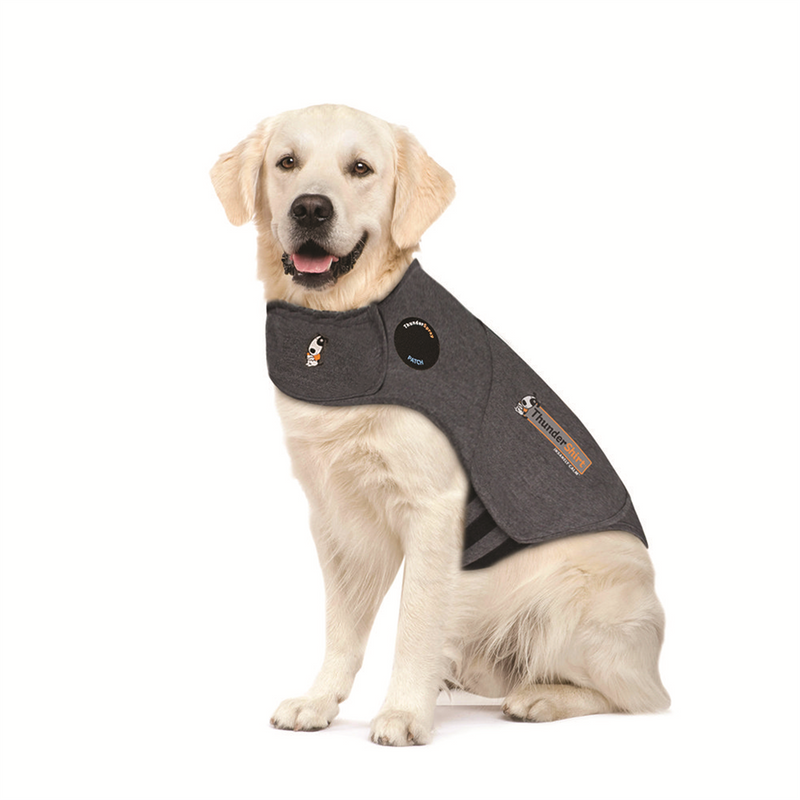 ThunderShirt Heather Grey Dog Coat