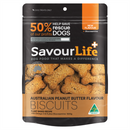 SavourLife Australian Peanut Butter Dog Biscuits 500g