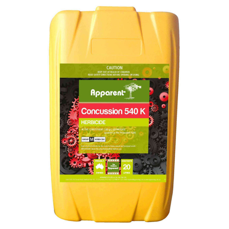 rt 540 herbicide Apparent Concussion 540 Glyphosate
