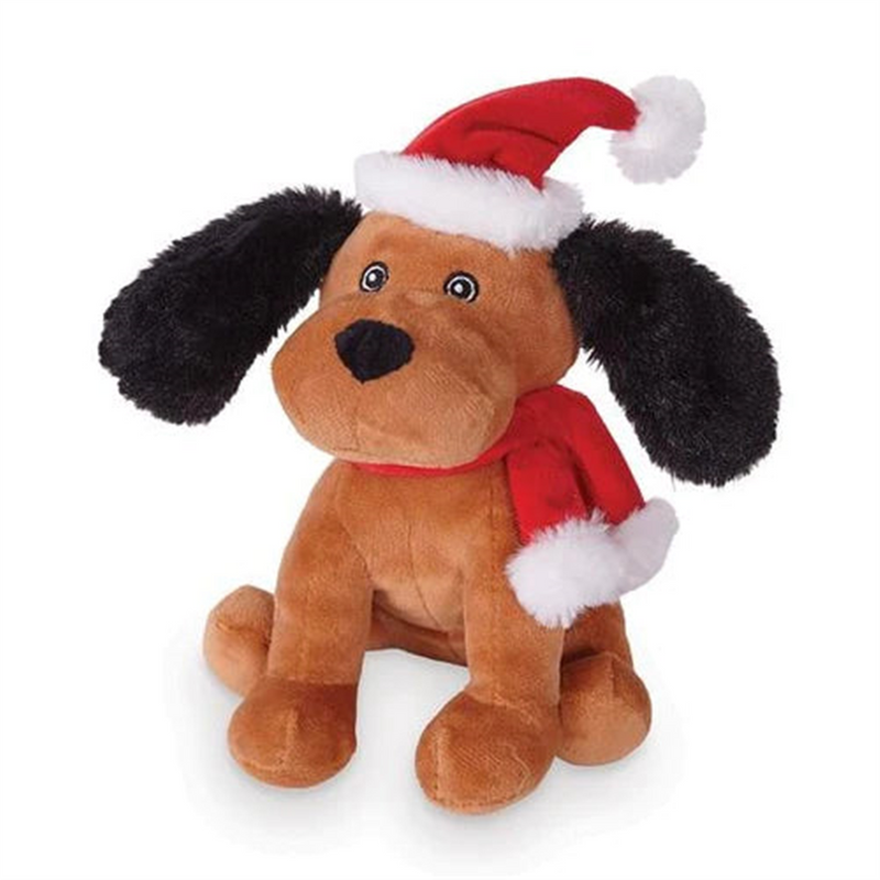 Kazoo Christmas Plush Puppy Dog Toy