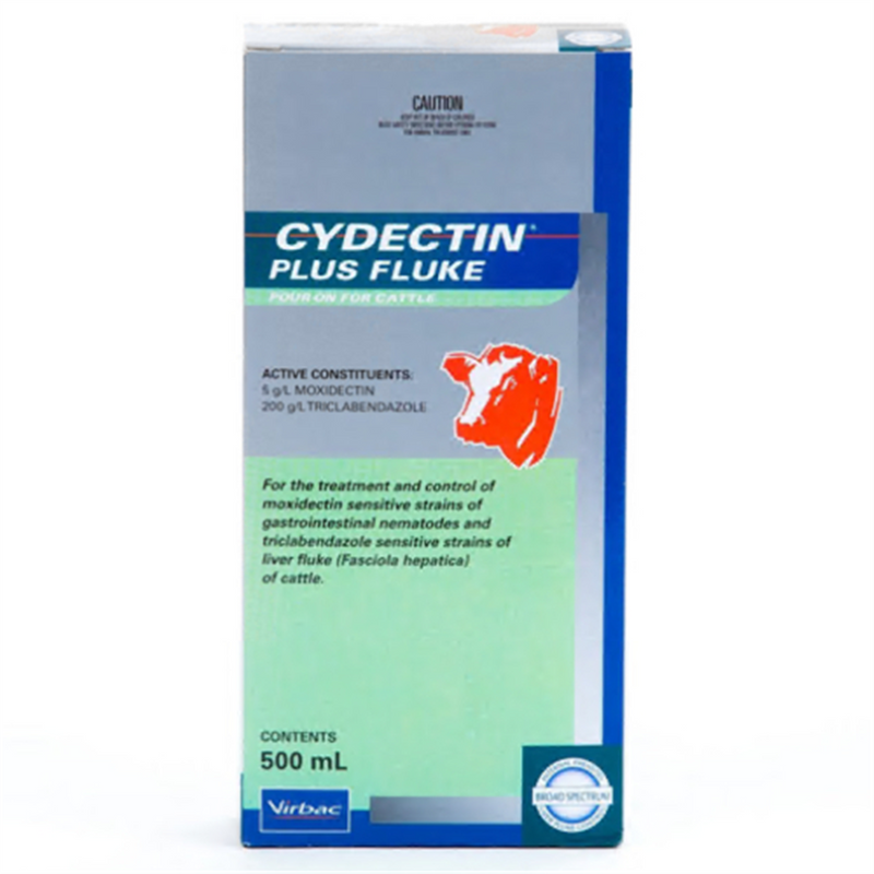 Virbac Cydectin Plus Fluke Pour-On 500ml