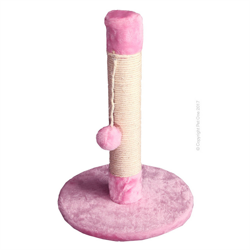 Pet One Cat Scratch Post with Ball