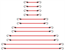 Bainbridge Assorted Bungee Luggage Straps 12pk