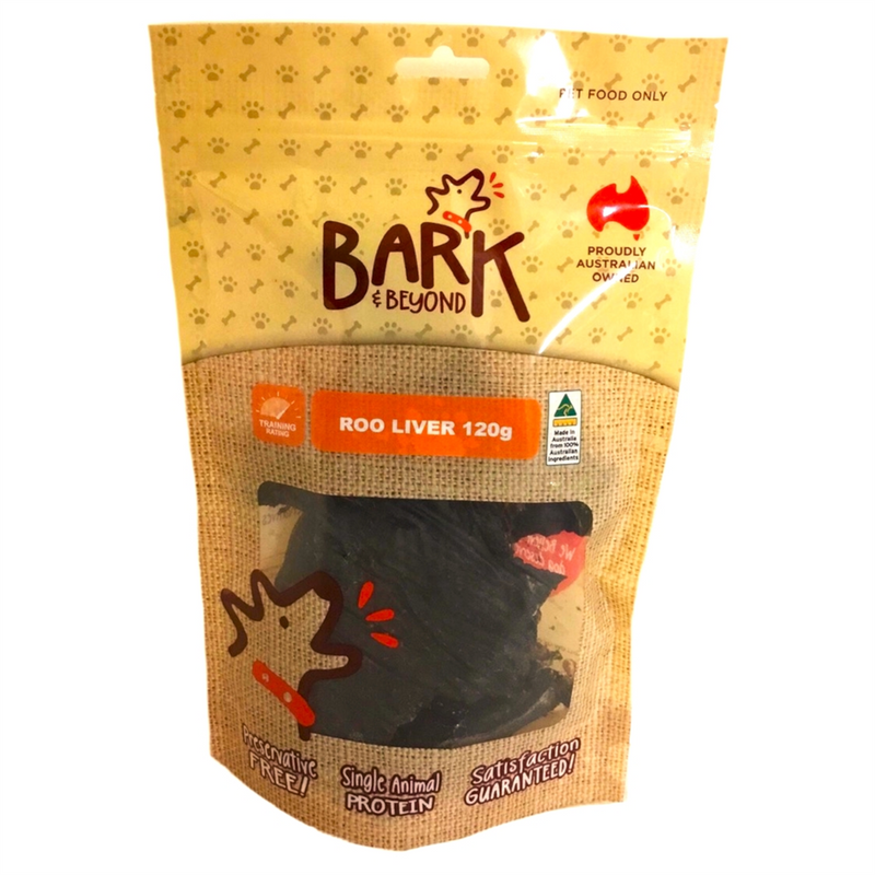 Bark & Beyond Roo Liver Dog Treats