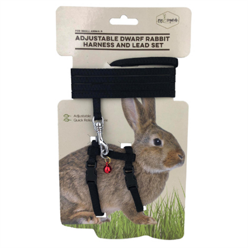 Pipsqueak Dwarf Rabbit Harness and Lead Set