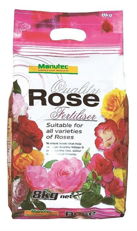 Manutec Rose Fertiliser 8kg