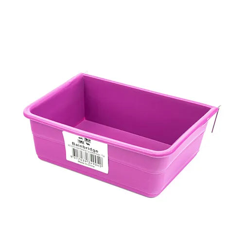 Bainbridge Coop Cups Plastic Rectangular 17cm