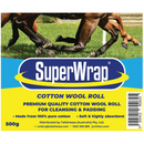 SuperWrapSuper Absorbent Cotton Wool Roll 500g