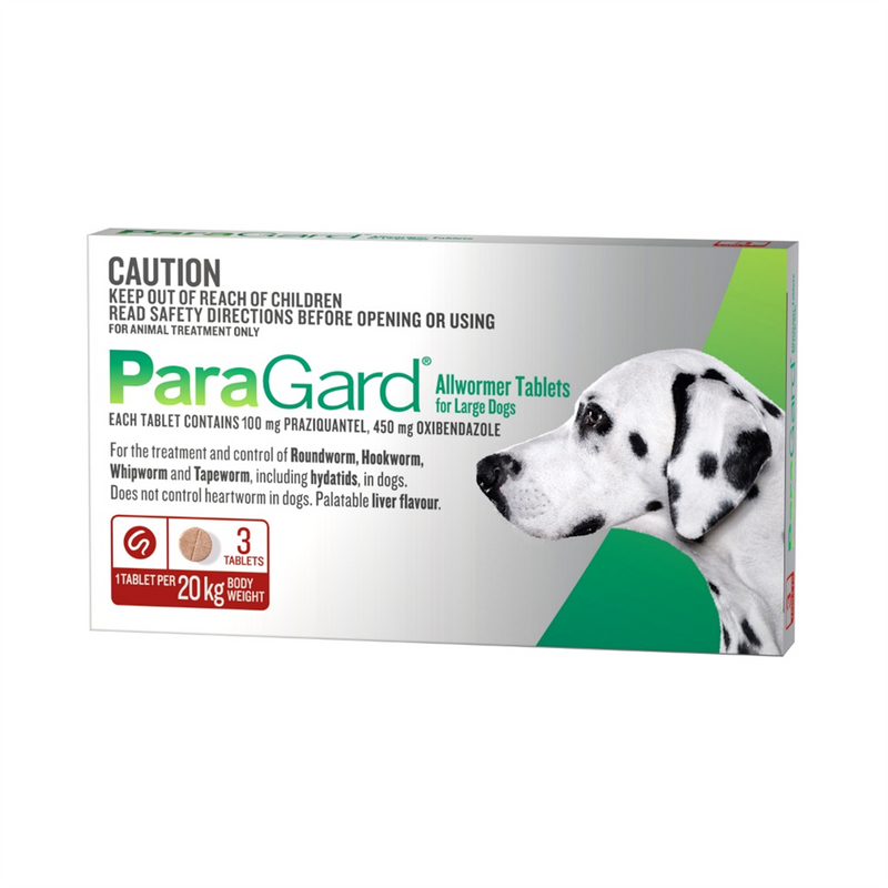 ParaGard Allwormer For Medium Dogs 4pk
