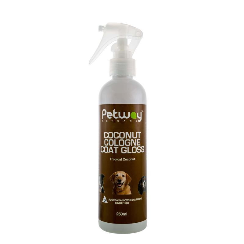Petway Coconut Cologne Coat Gloss for Dogs