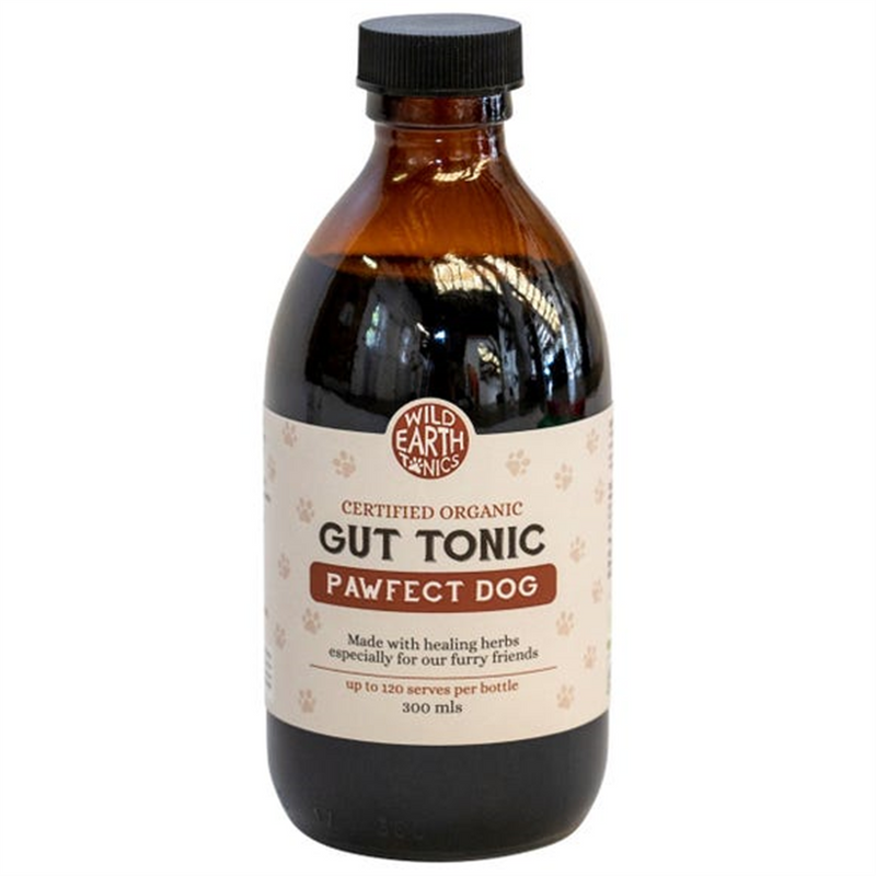 Wild Earth Tonics Organic Gut Tonic for Dogs 300ml